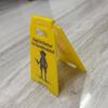 1/2/3Pcs Caution Overstimulated Desk Sign Cowboy Frog Hold On Partner I'm Overstimulated Mini Table Sign Home Office Decoration Coworkers Gag Gift