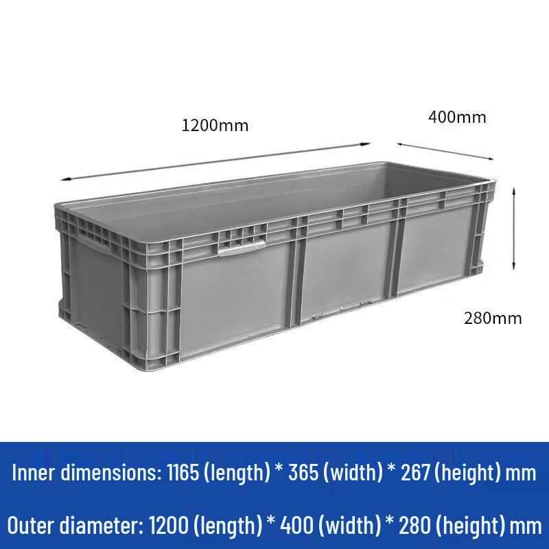 Thickened Plastic Storage and Logistics Box
