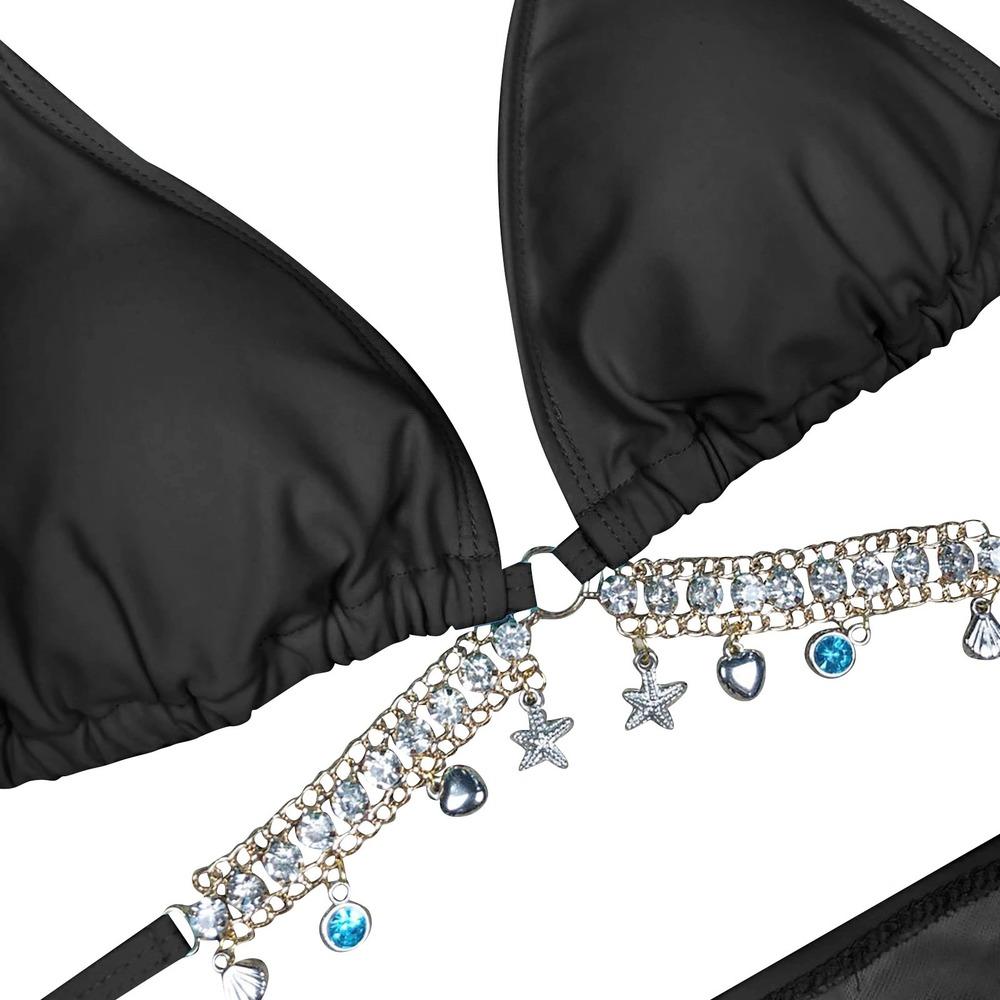 Стильный сексуальный комплект микро бикини, женский купальник, мини-стринги с высокой талией, пляжная одежда, женский купальный костюм бикини