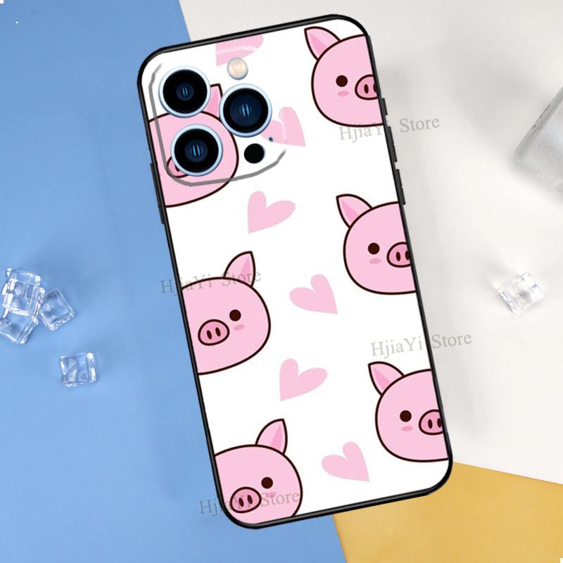 Чехол для телефона с рисунком свиньи-копилки для iPhone 13 12 11 Pro Max mini SE 2020 X XR XS Max 7 8 Plus, чехол