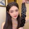 Non-slip Twisted Wig Headband Synthetic Women Hair Hoop Hair Accessories Korean Head Wrap