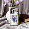 Поп-рок C-Клетка Электронный Слон Чехол для телефона Для iPhone17,16,15,14,13,12,11 Plus,Pro Max Черный Конфетный серебристый чехол для телефона