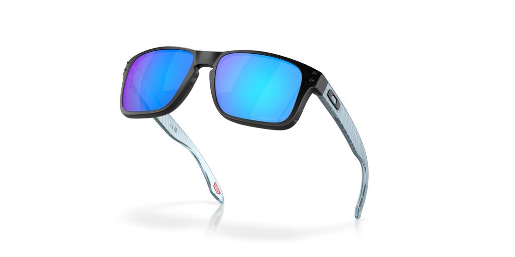 Oakley OJ9007 HOLBROOK XS Matte Trans Stonewash SAPPHIRE Polarized 53mm Kids' Sunglasses, Frame/Prizm Lens,