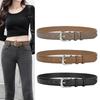 Women's Versatile Leather Belt: Trendy Decorative Fashion for Jeans, Skirts, and Trousers
