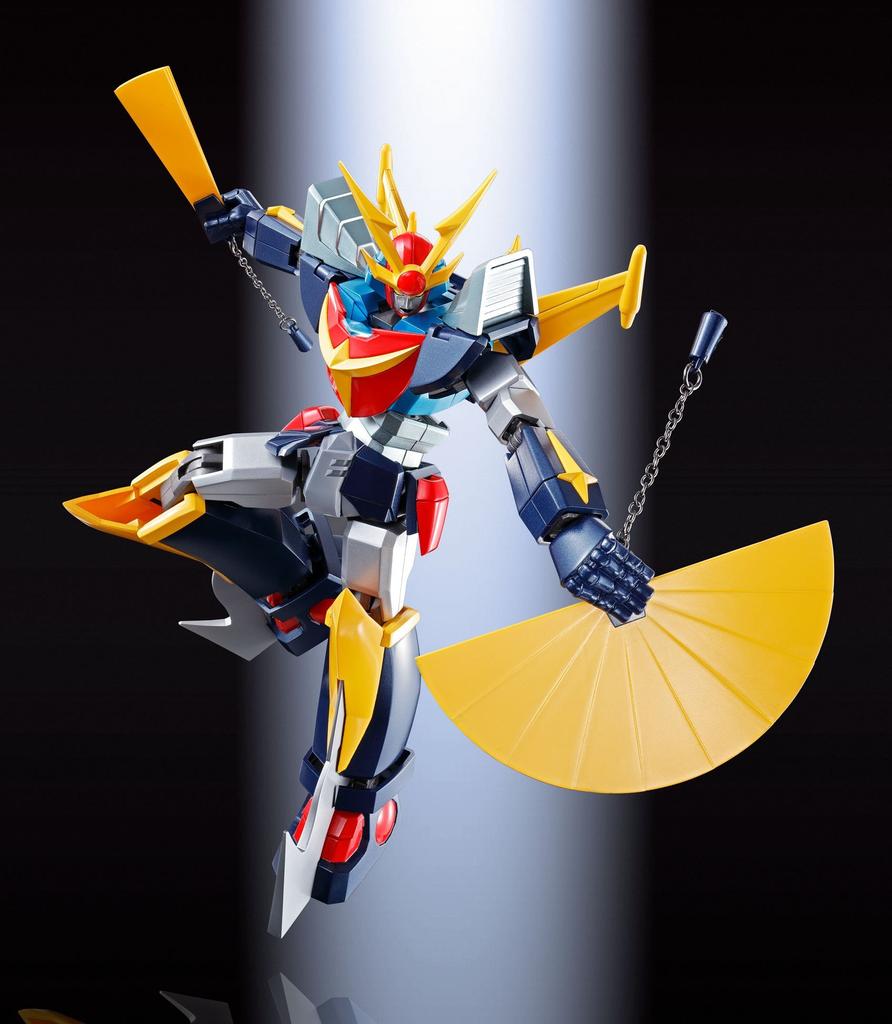 TAMASHII NATIONS Soul of Chogokin Muteki Steel Man Daitarn 3 180 мм ABS литье под давлением ПВХ окрашенная подвижная фигурка GX-82 FA. приблизительно. & &