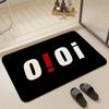 Brand O Oioi Floor Mat Eco  Flannel Doormat Non Slip Odorless Indoor Floor Rug Soft Short Plush Home Mat