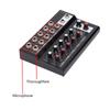 MUX5210 10-канальный звуковой микшер DJ-микшер звуковая консоль питание стерео для караоке записи на ПК сценическая аппаратура