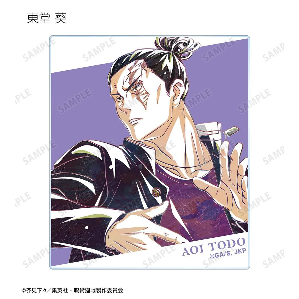 ТВ Аниме "Магическая битва" Торговая Ани Арт 7-я Акриловая Карточка вер.А Коробка из 8 штук