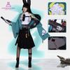Zenless Zone Zero Hoshimi Miyabi Cosplay Costume Headwear Halloween Carnival Convention Outfit
