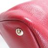 Отличная сумка Longchamp через плечо Le flowne Логотип выгравирован 2-в-1 ручная сумка/ Красная кожа Женская Б/у