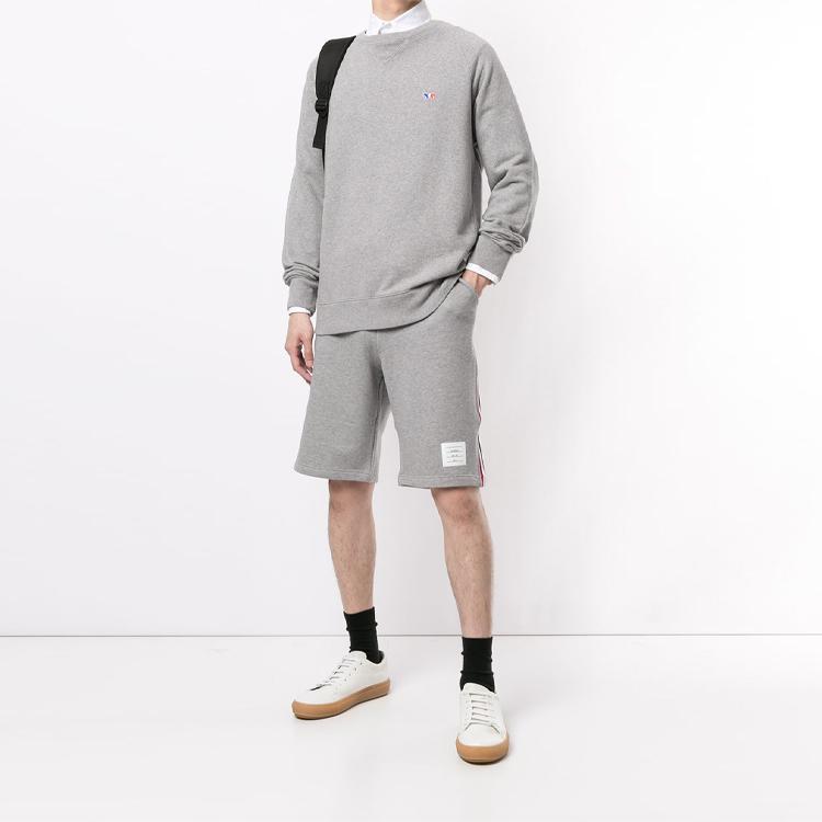 THOM BROWNE Signature Stripe Track Shorts MJQ096A-03377-055