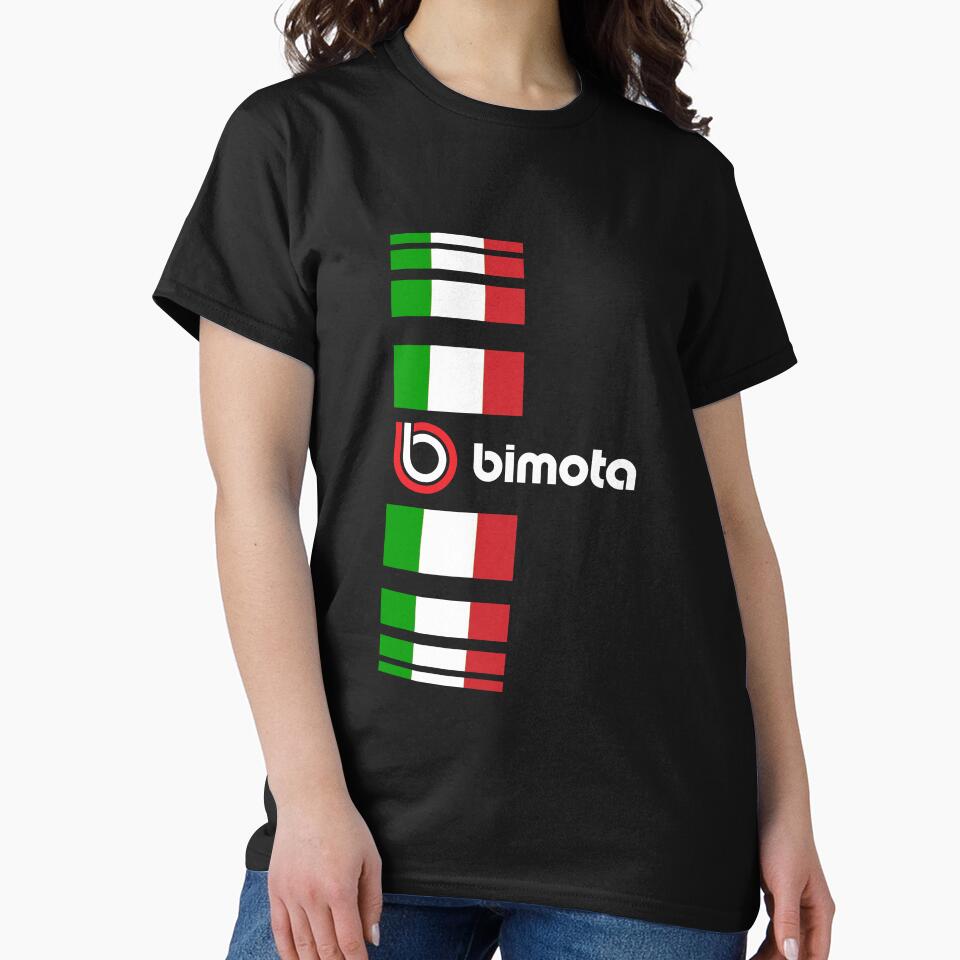 Италия BIMOTA мотоциклы Классическая футболка