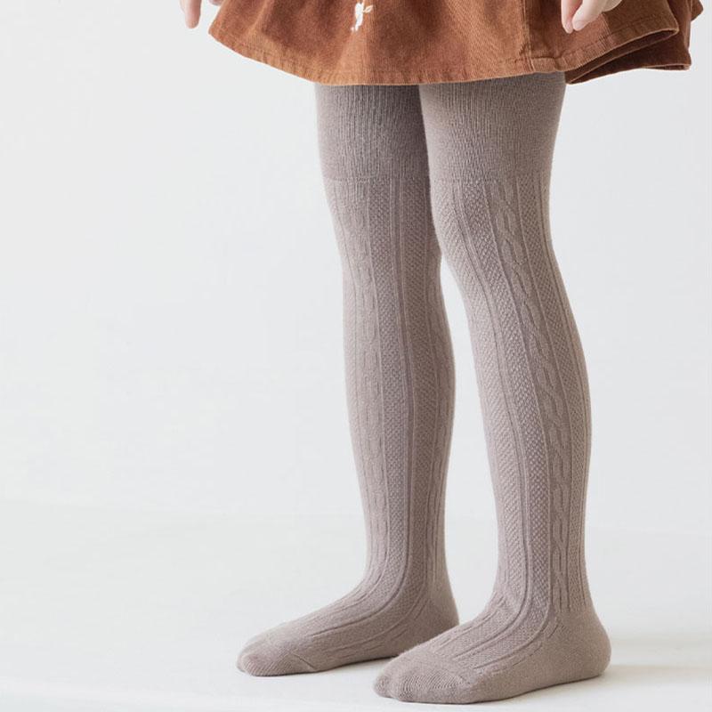 Детские колготки, однотонные носки для девочек, детские чулки, леггинсы