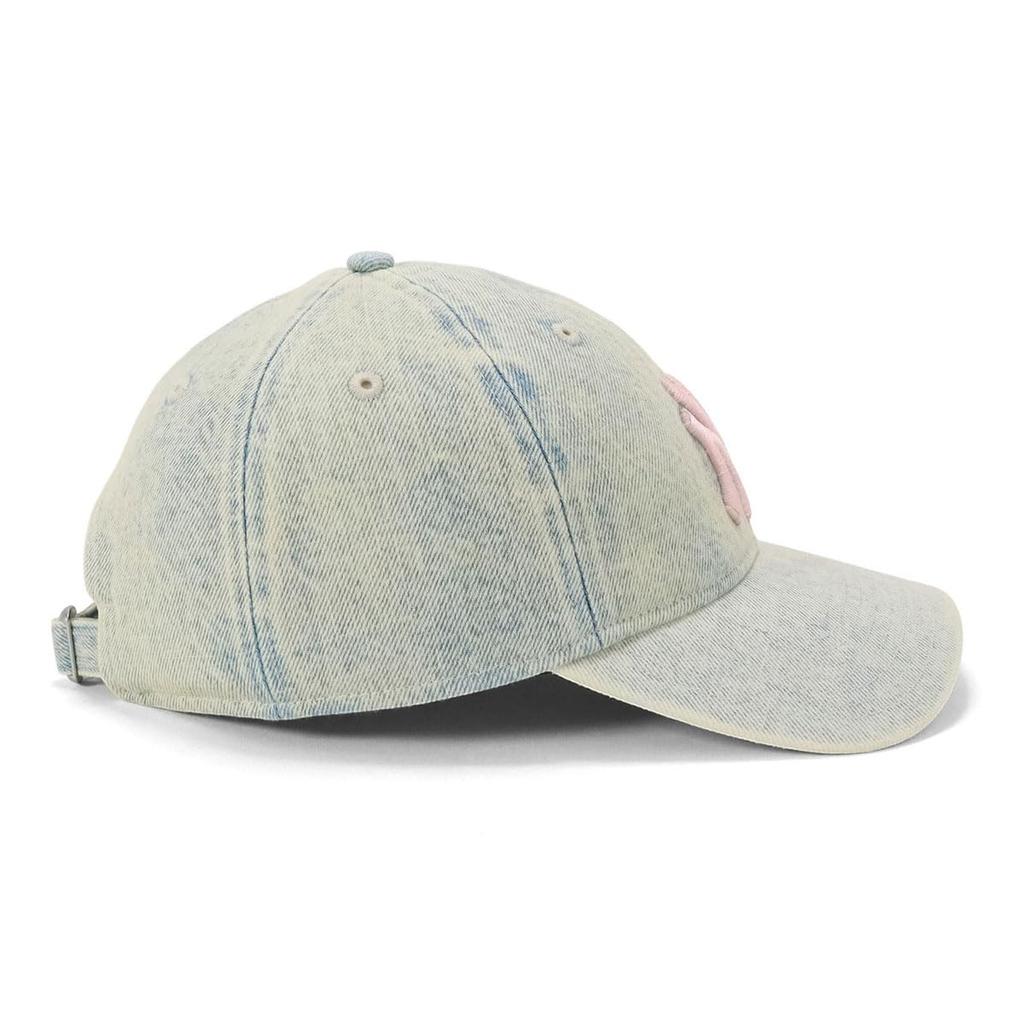 NEW ERA Cap 9TWENTY Over Dye Denim New York Yankees white 15137235 NER37C3585