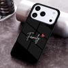 Чехол для телефона 'Мама Папа Малыш Семья' для iPhone 17 16 15 Pro Max Air 14 13 12 11 Plus Ударопрочный Чехол Capa