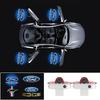 2pcs Car LED Door Welcome Light Projector Lamp Decoration Accessories Auto Styling For Ford S-MAX 2007-2008 CHIA-X 2007-2013