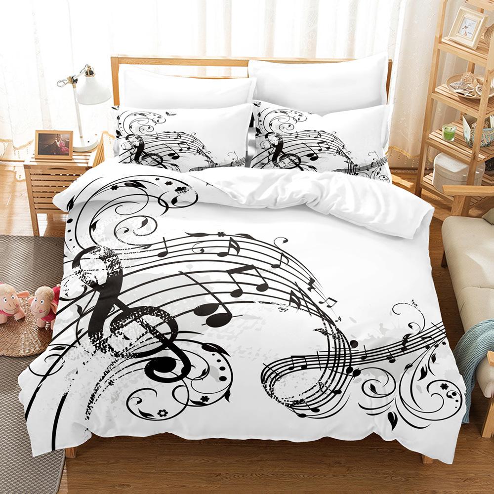 Модная технология печати, 3D цифровая печать, постельное белье, пододеяльники, наволочки, комплекты из трех предметов