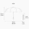Custom Name Bulldog Comfortably Umbrella, Foldable Umbrella Suitable for Outdoor Shopping Travel Sports, Exquisite Gift for Family