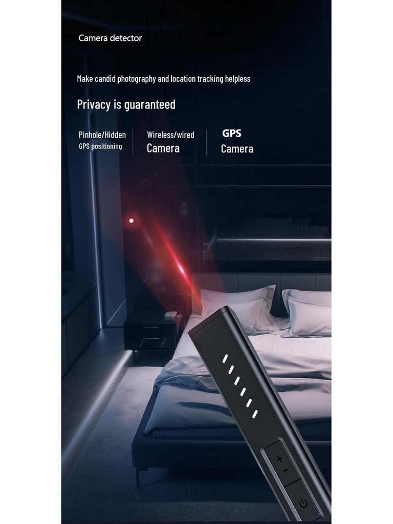 WT18 Hotel Anti-Spy Camera and Infrared Detector