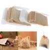 100Pcs/Lot Paper Tea Bags Filter Empty Drawstring Teabags For Herb Loose Tea