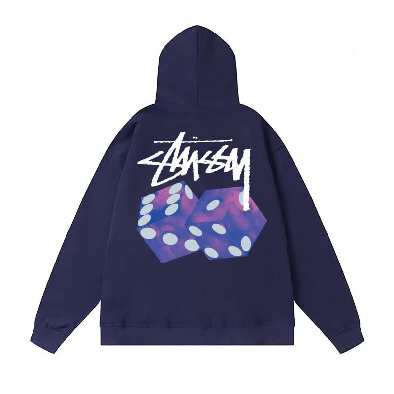 Hooded Sweatshirt Teens Streetwear Letter Dice Black Eight Loose Fit Winter Long Sleeve Top