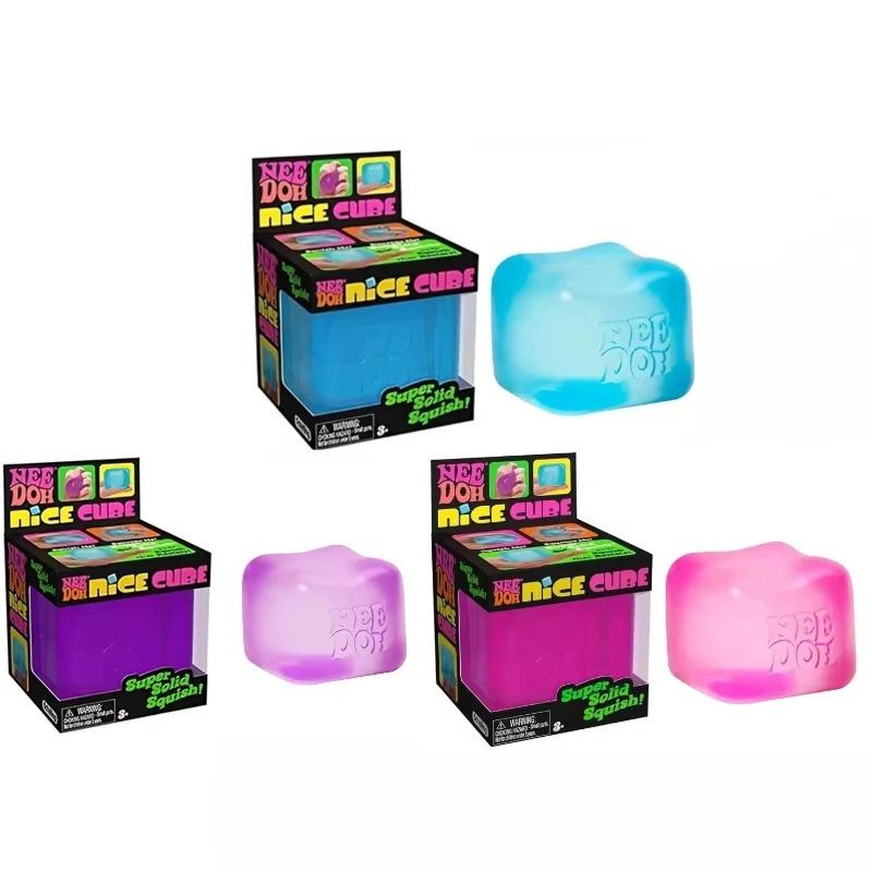 В наличии *Сквиши Schylling Needoh Nice Cube Сенсорная игрушка Фиджет Сквиши Needooh Needoh Антистрессовые Блоки Игрушка для снятия стресса.