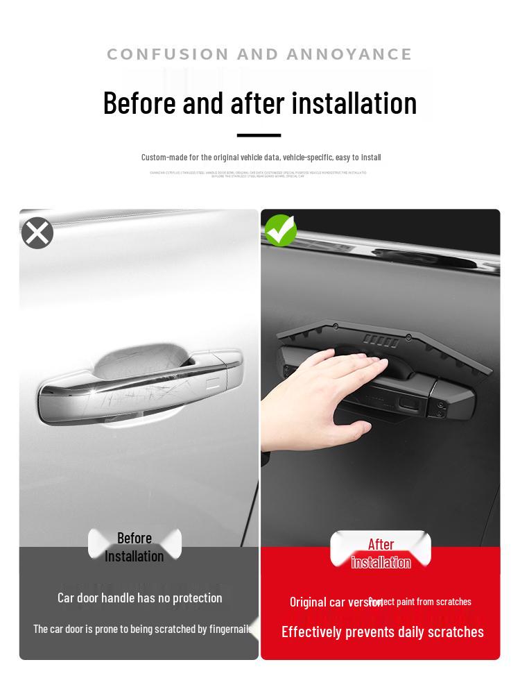 Tank 500 Hi4t/z Car Door Handle Bowl Decorative Anti-scratch Sticker