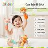 Кукла Jollybaby - Игрушка для хватания и успокоения новорожденных - Моющаяся палочка с текстурой для тренировки захвата - Для раннего развития