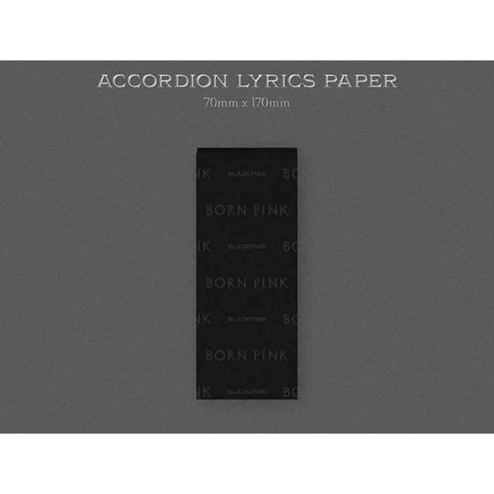 (3 подарка) BlackPink - Born Pink Digipak версия. 1 случайная обложка