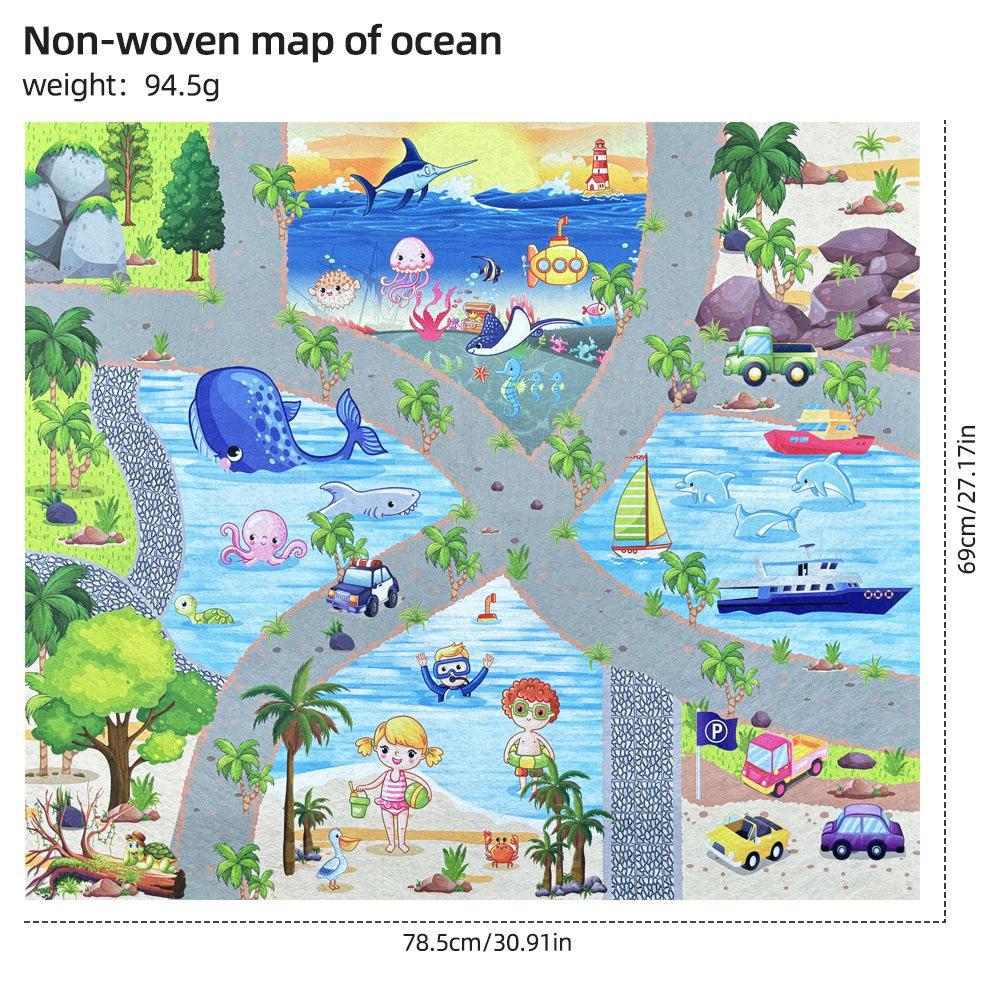 Украшения сцены с динозаврами юрского периода: Растение, дерево, вулкан, каменный забор, яйцо динозавра, аксессуары для песчаного стола