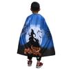 Party Pumpkin Costume Ghost Cosplay Wizard Terrifying Clothing Children's Cloak Halloween Cloak