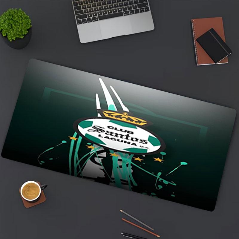 Club Santos Laguna Print Mouse Pad, for Keyboard Pad Laptop PC Mat for Office Home Use, Desk Decor, Perfect Birthday Gift for Gamers