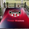 Custom Text Printed Rug Sheffield United FC Non Slip Floor Carpet For Home Room Decor