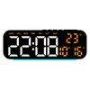 Украшение для дома Электронные часы Простой будильник Многофункциональные светодиодные часы Несколько наборов будильников Атмосферная подсветка