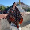 Простая шаль, летний шарф высокого класса, теплый плащ из сплит-ткани для женщин