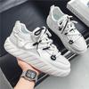 Новые белые кроссовки, мужские дышащие прогулочные туфли, мужские летние повседневные спортивные кроссовки, мужские баскетбольные кроссовки на платформе, 2023