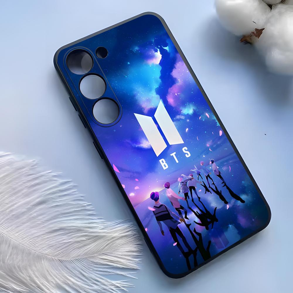 Чехол для телефона Hot-B-BTS-S для Samsung S25 Ultra S24 S23 S22 S21 S20 Plus Fe Galaxy A54 A53 A34 A25 Силиконовый чехол