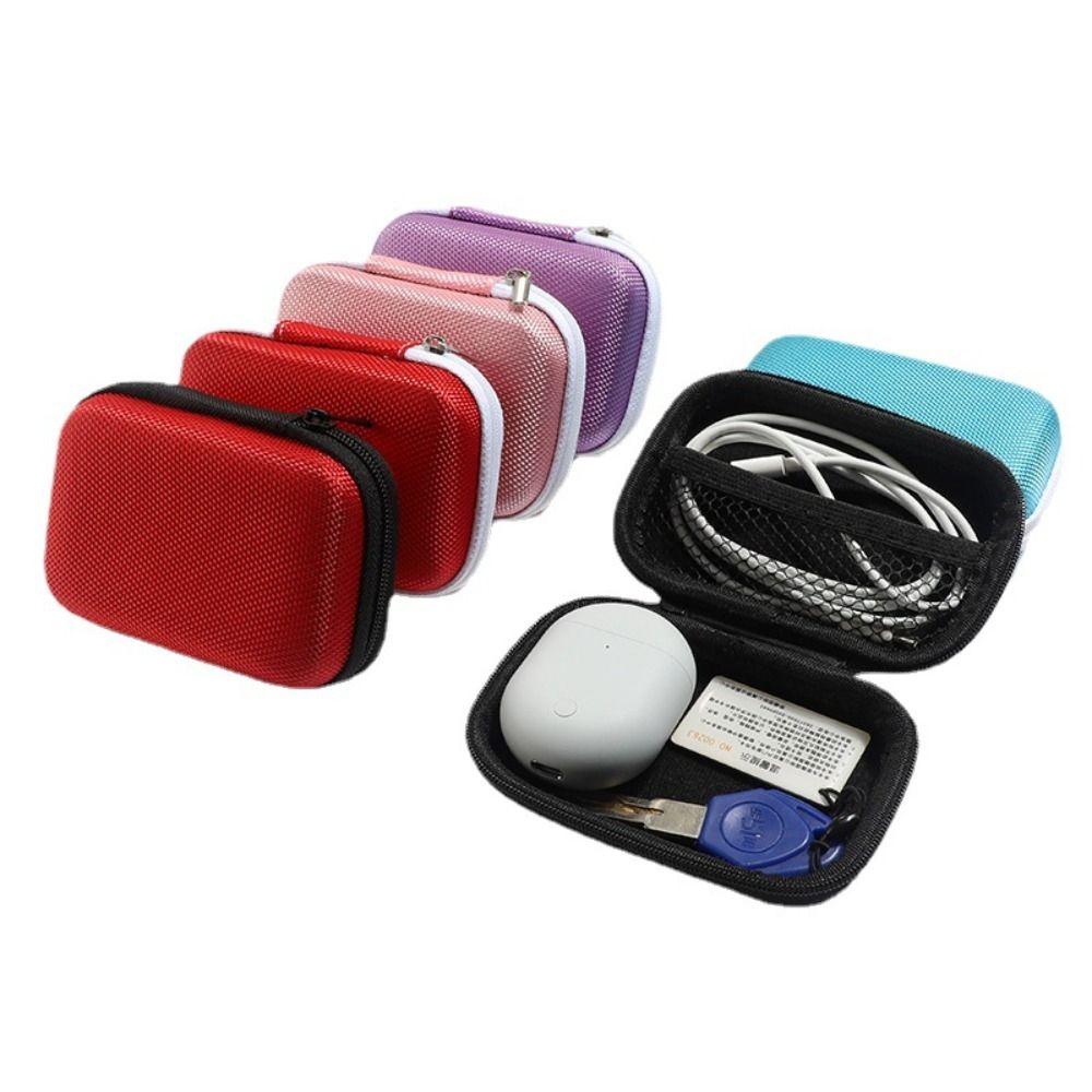 Portable Earphone Bag Multicolor EVA Bag New Storage Card Games Box