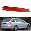 Для Skoda Octavia Mk2 Для универсала 2004-2013 Красный светодиодный третий задний стоп-сигнал высокого уровня 1Z9945097, 1Z9945097B, 1Z9945097C