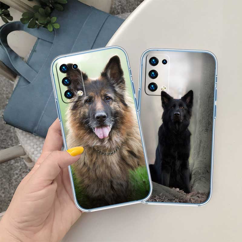 NH30 German Shepherd Dog Case for Motorola E13 E15 E20 E22 E22I E22S E30 E32 E40 E7 E7I G Plus Power Play Stylus G22 G14
