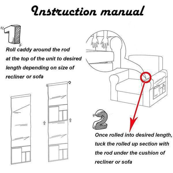 Диван, кресло, подлокотник, органайзер для хранения с дистанционным управлением, нескользящий карманный держатель для кресла, органайзер