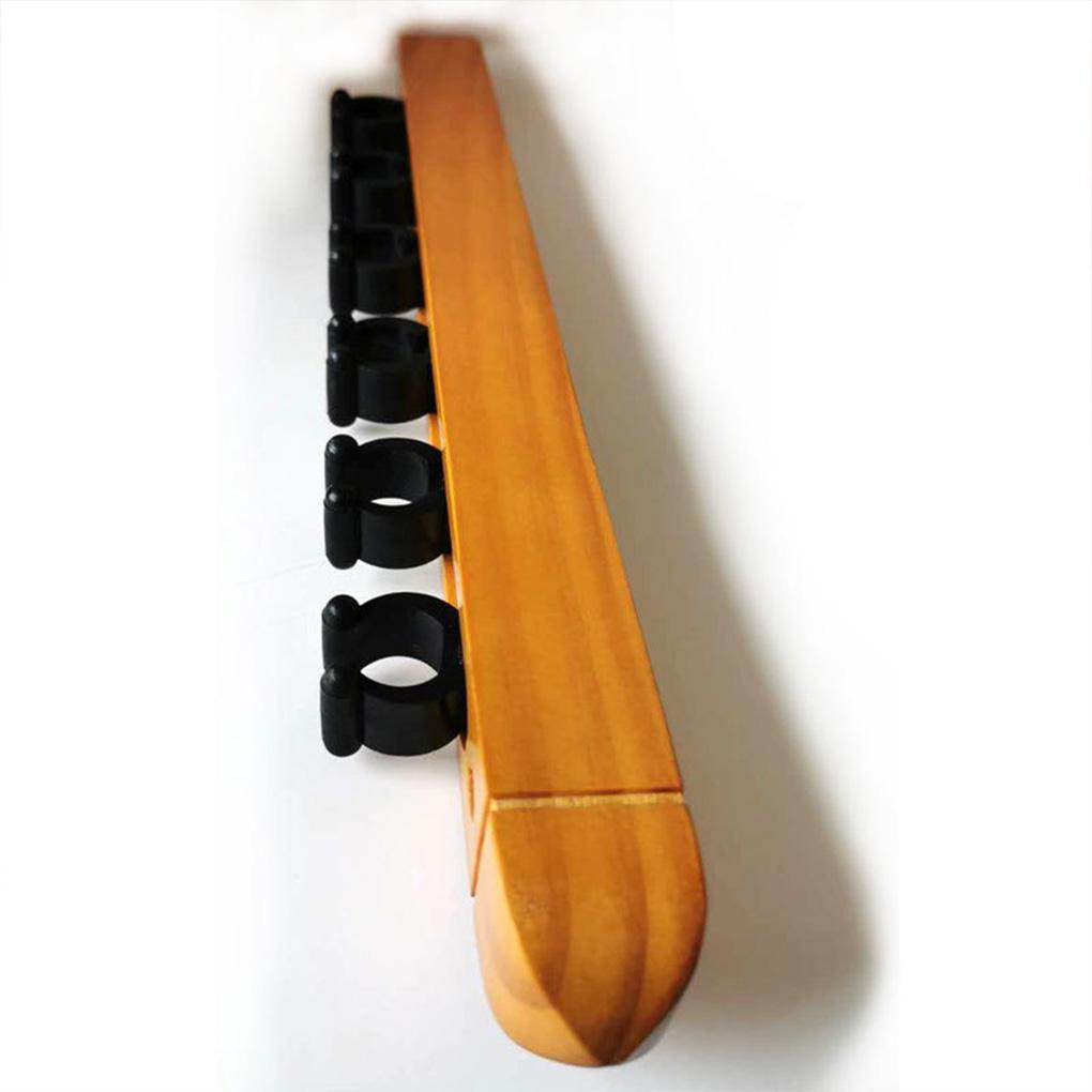 Настенная стойка для бильярдных киев Полка для бильярдных киев Компактный декоративный кронштейн для бильярда Аксессуары Спортивные товары