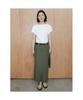 THE APERTURE Walter H Line Skirt Khaki (Ta6727A02H)