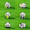 Pandas Figurines Mini Pandas Decors Waterproof Toy Playsets Miniature Doll Garden Figurines Cake Toppers Parties Favor