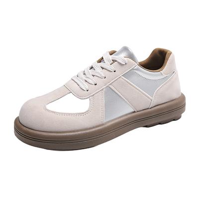 Модные женские кроссовки 2024 года, новые женские туфли из натуральной кожи для тренировок, повседневные весенние туфли на плоской подошве для женщин