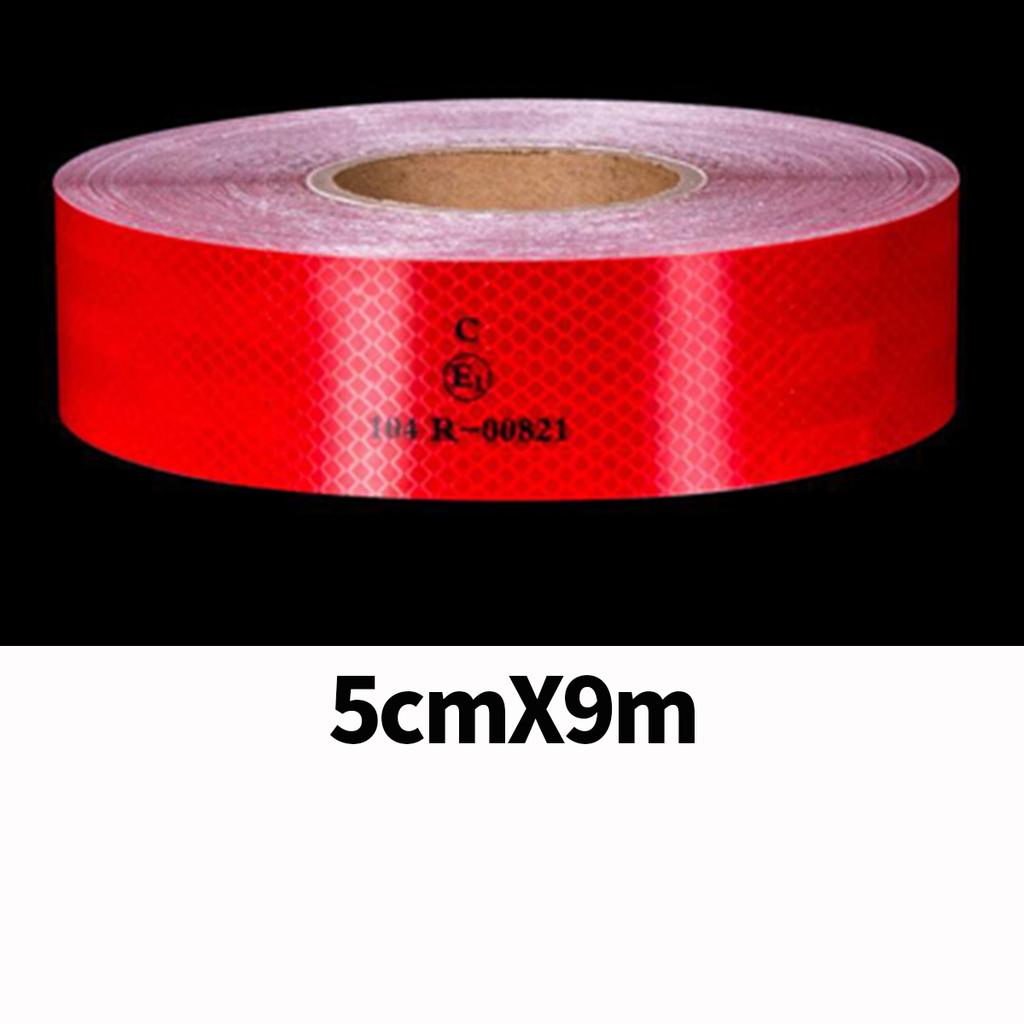 Светоотражающая клейкая лента высокой интенсивности Предупреждающая заметность Автомобильные наклейки Светоотражающая полоса Для грузовика Прицепа Безопасность Аксессуар