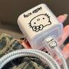 Sanrio Hello Kitty Мультяшный Милый Зарядное Устройство Для Телефона И Защита Кабеля Защитный Чехол Для Адаптера Зарядки iPhone 18 Вт/20 Вт