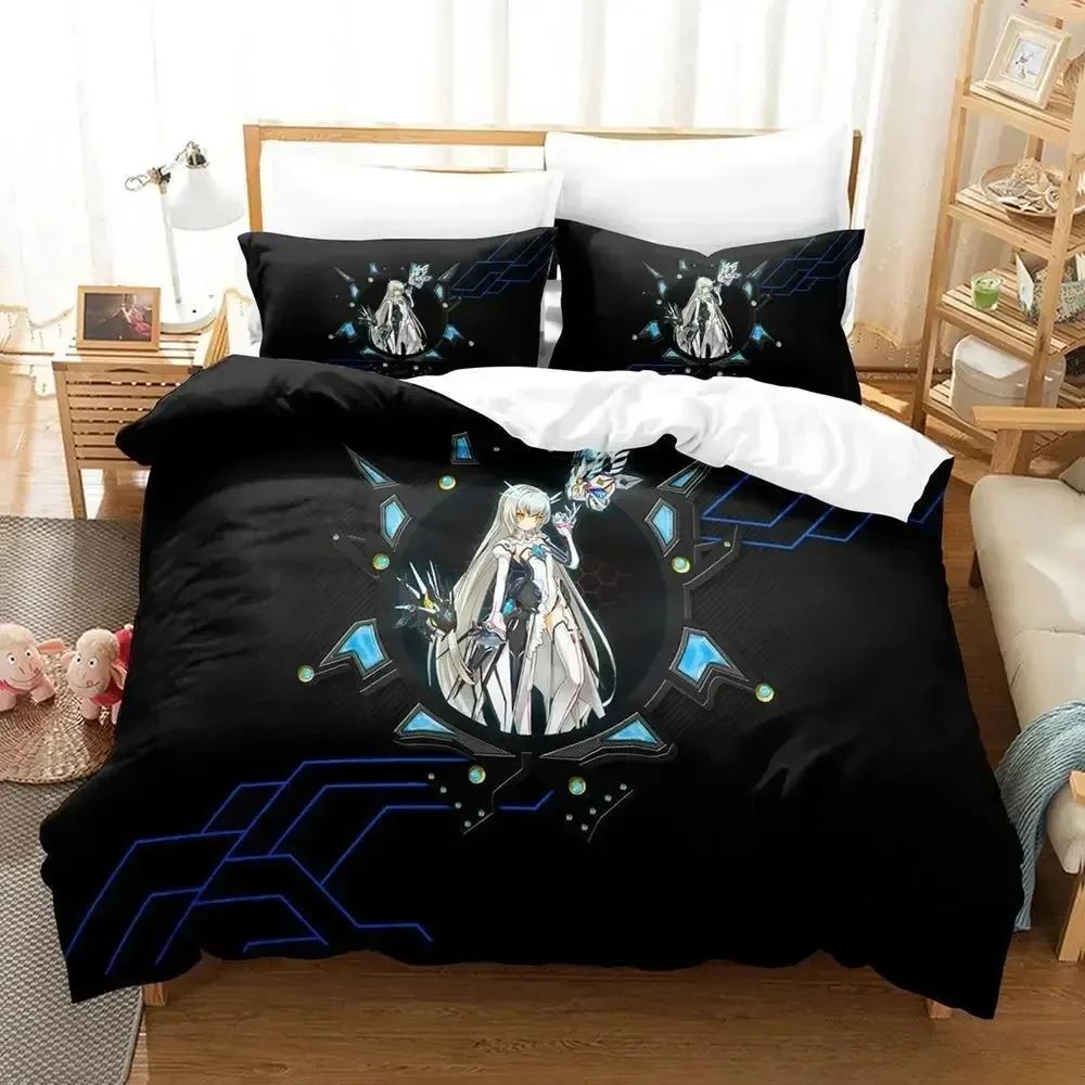 3D Печать Аниме Игра Elsword Удобное Одеяло Пододеяльник Наволочка Комплект Постельного Белья Украшение Детской Комнаты Домашний Текстиль
