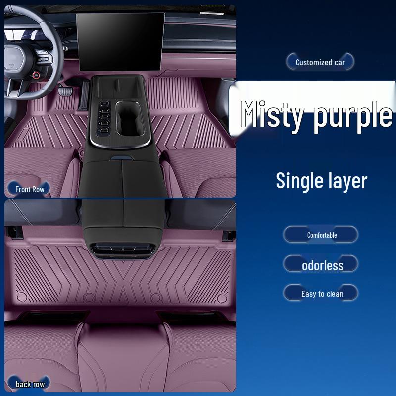 Waterproof TPE Car Floor Mats for Modern Verna 16-20 & Verna RV 17-18 Models