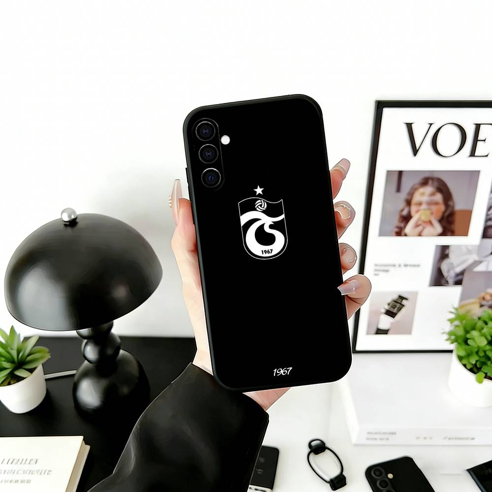 Чехол для телефона T-Trabzonspor Черный Силиконовый Мягкий Для Samsung Galaxy A73,A72,A71,A70,A53,A52,A51